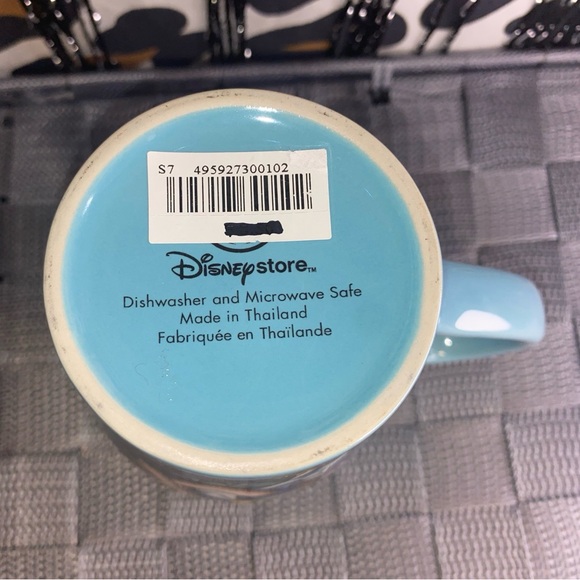 ALICE IN WONDERLAND WITH CHESIRE CAT VINTAGE DISNEY CERAMIC MUG - Picture 8 of 8